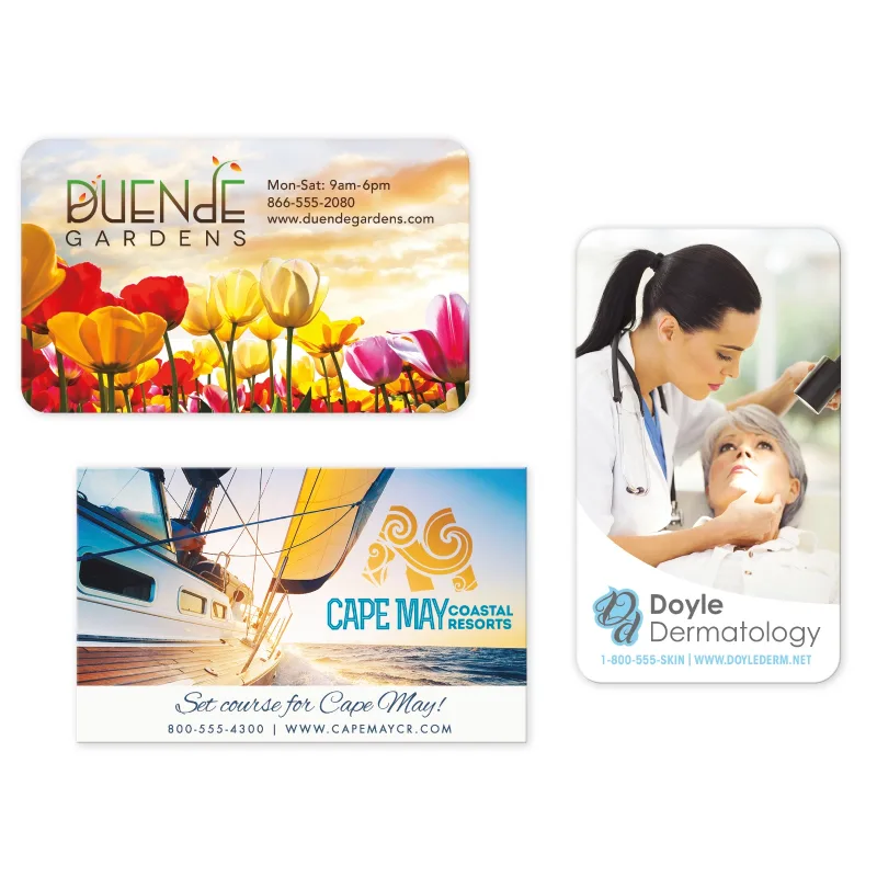 Custom 20 Mil Jumbo 4-Color Process Business Card Magnet — view 2