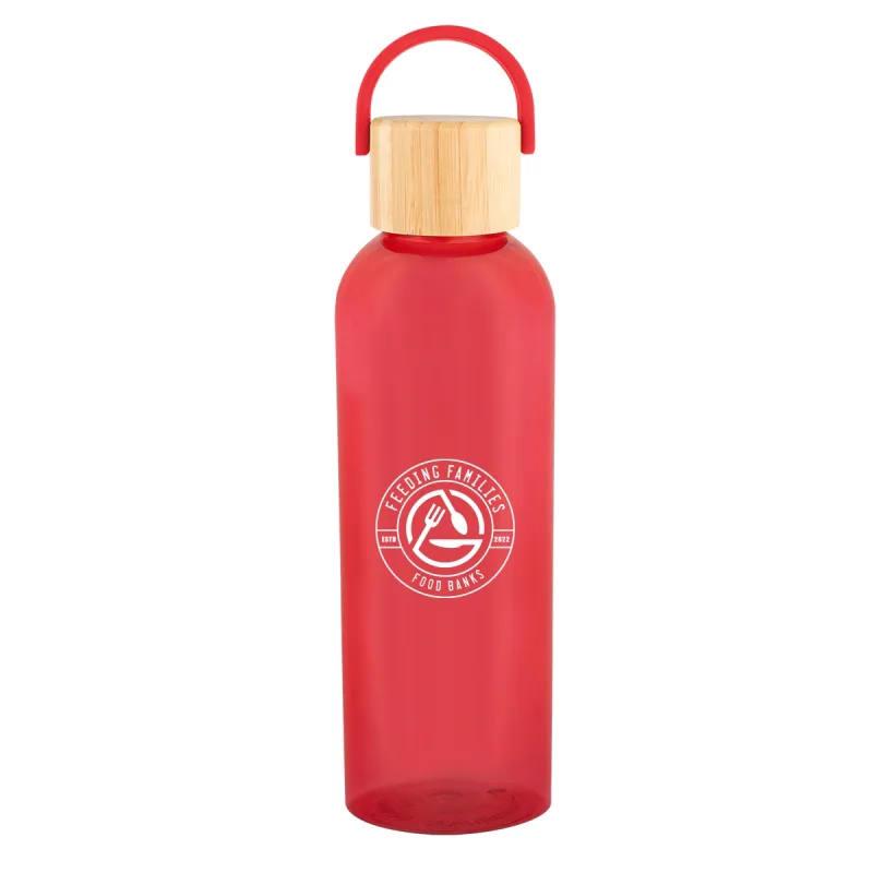 20 Oz. Ally rPET Bottle With Bamboo Lid And Easy Carry Handle — view 15