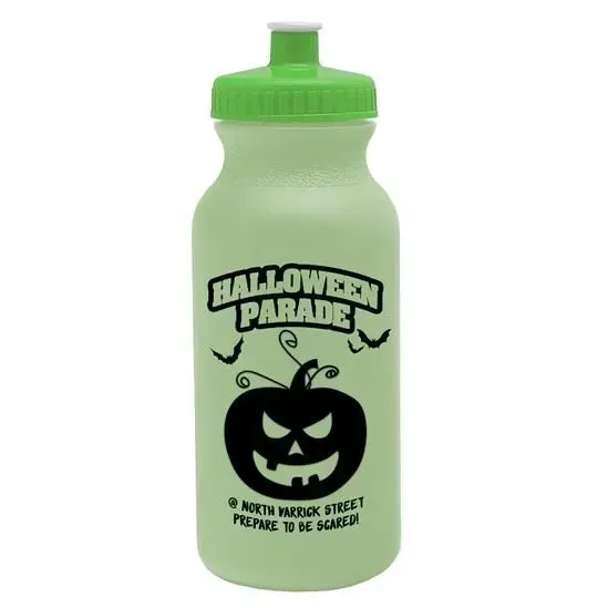 Custom Glow-In-The-Dark Sports Bottle (20 oz.)