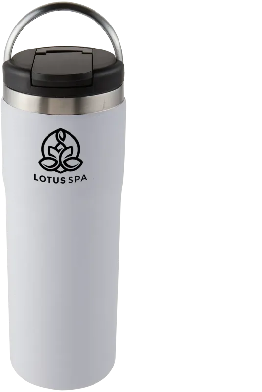 20 oz. Himalaya Stainless Steel Tumbler w/ Carrying Handle — view 2