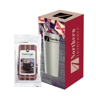 20 Oz. Himalayan Tumbler With Cocoa And Custom Window Box — view 1