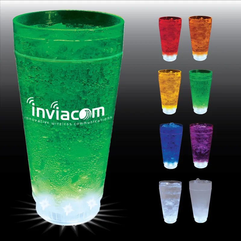 20 oz. Light Up Plastic Pint Cup — view 3