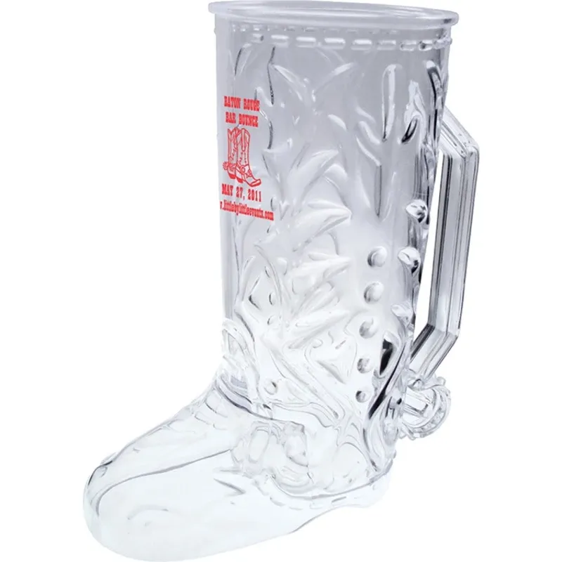 20 oz. Plastic Cowboy Boot Mug