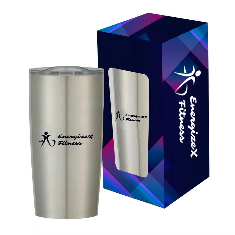 20 Oz. Rocky Tumbler With Custom Window Box