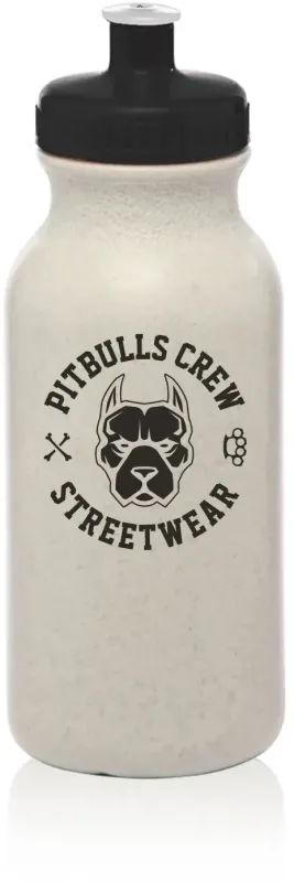 Custom Spirit Water Bottle (20 oz.) with Push Cap and 1 Color Imprint — view 10
