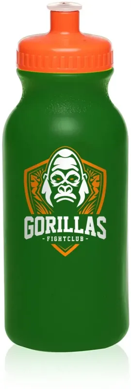 Customized 20 oz. Push Cap Spirit Water Bottle with 2 Color Imprint — view 10