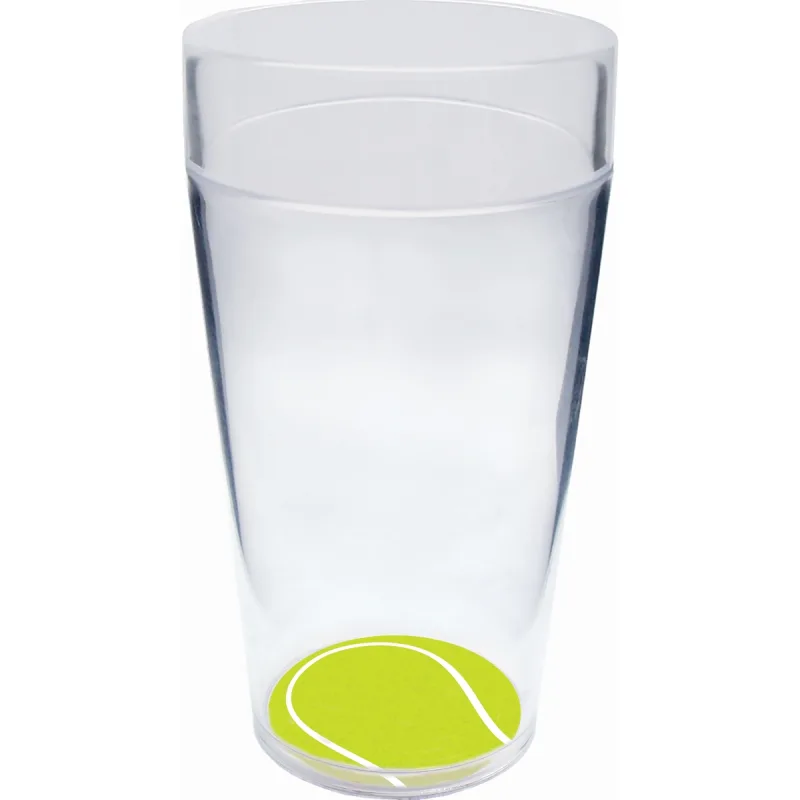 20 oz. Sports Themed Colored Rim Cup — view 7