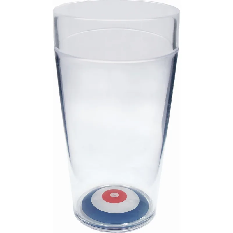 20 oz. Sports Themed Colored Rim Cup — view 4