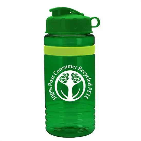 EcoGrip 20 oz. Custom rPET Bottle