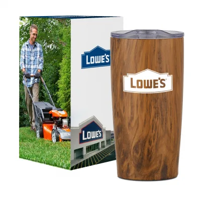20 Oz. Woodtone Himalayan Tumbler With Custom Box — view 1