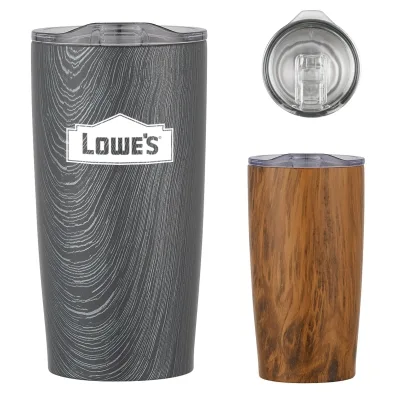 20 Oz. Woodtone Himalayan Tumbler With Custom Box — view 3