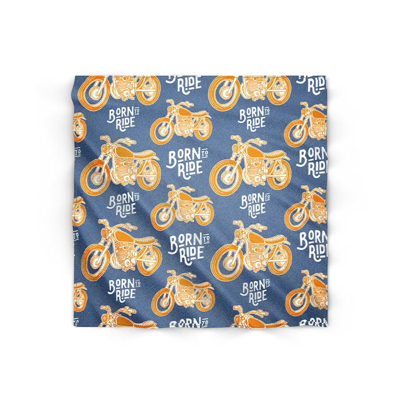 21" Dye Sublimated Bandana - Low Minimum