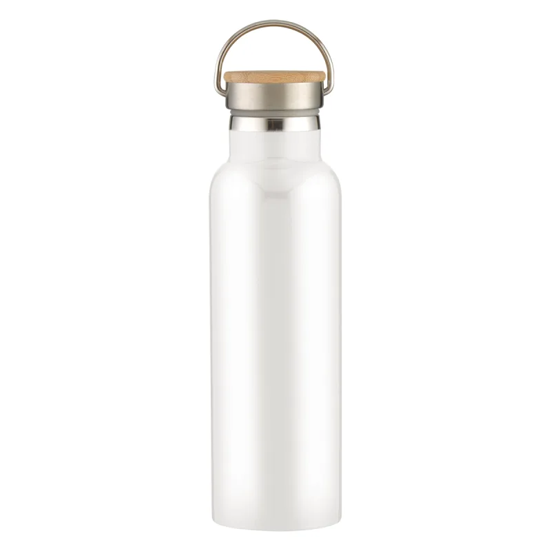 21 Oz. Full Laser Tipton Stainless Steel Bottle With Bamboo Lid — view 8