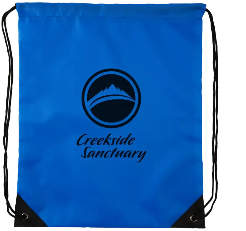 Customized RPET Drawstring Backpack — view 4