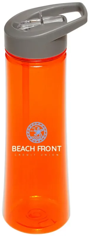 Personalized Aqua Sports Water Bottle - 22 oz. — view 2