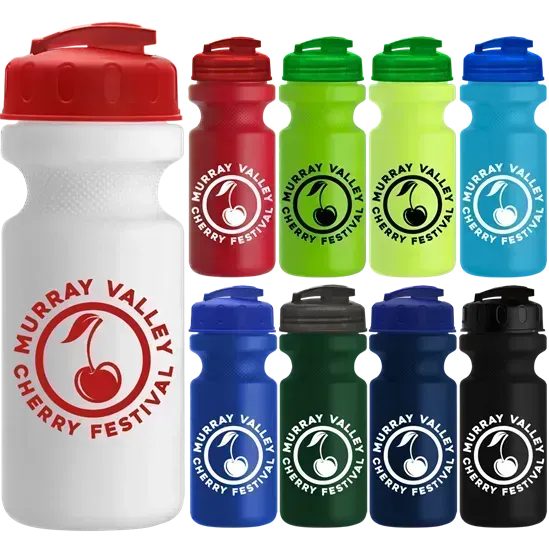 Eco-Cycle Bottle with USA Flip Lid - 22 oz