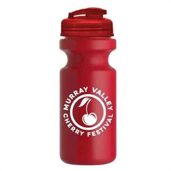 Recycled Bike Bottle with Flip-Top Lid (22 oz.) — view 11
