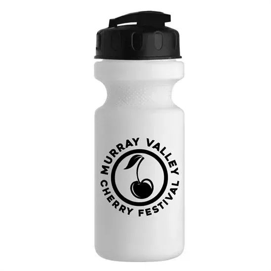 Recycled Bike Bottle with Flip-Top Lid (22 oz.) — view 13