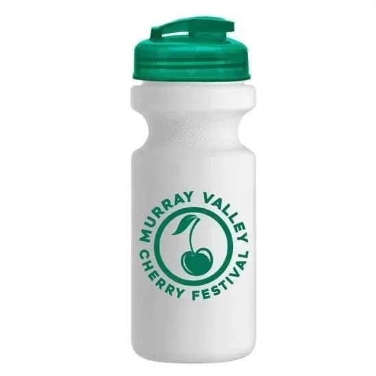 Recycled Bike Bottle with Flip-Top Lid (22 oz.) — view 14