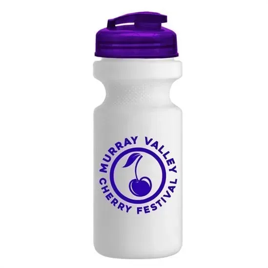Recycled Bike Bottle with Flip-Top Lid (22 oz.) — view 20