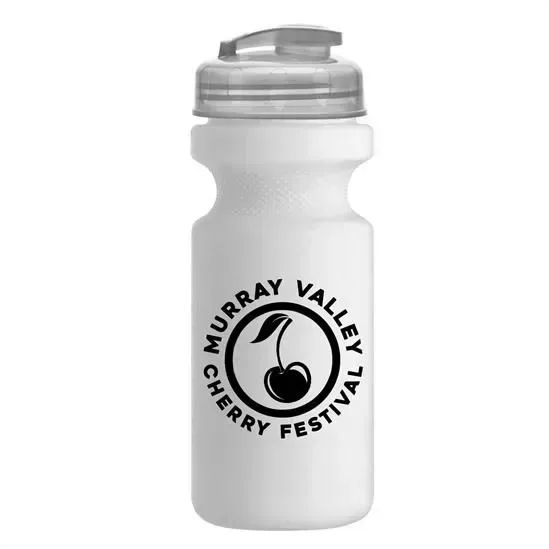 Recycled Bike Bottle with Flip-Top Lid (22 oz.) — view 7