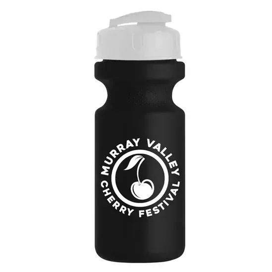 Recycled Bike Bottle with Flip-Top Lid (22 oz.) — view 8