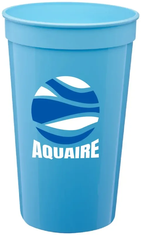 22 oz. Fantastic Plastic Stadium Cups (2 Color) — view 10