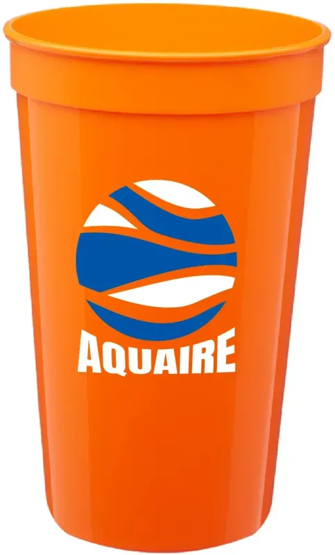 22 oz. Fantastic Plastic Stadium Cups (2 Color) — view 3