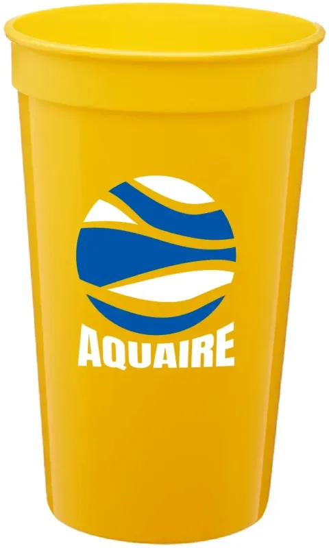22 oz. Fantastic Plastic Stadium Cups (2 Color) — view 9