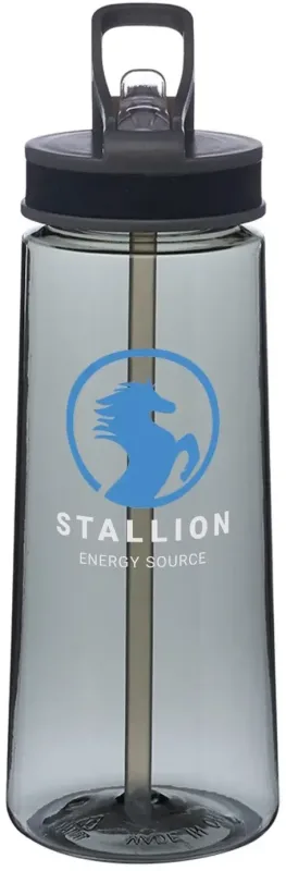 JOG Sports Tritan Water Bottle with Straw (22 oz., 2 Color Imprint) — view 6