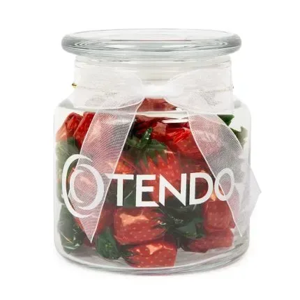 22oz. Glass Jar - Hershey's Chocolate Kisses — view 10