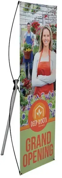 23.5" x 70" Euro-X Banner Display Kit