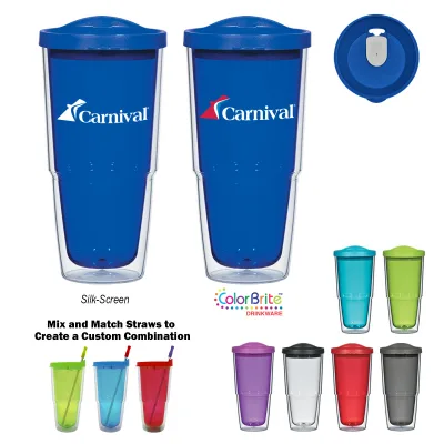 24 Oz. Biggie Tumbler With Lid — view 3