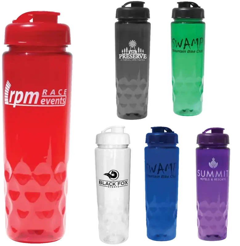 24oz BPA Free Custom Water Bottle - Promotional PET Drinkware