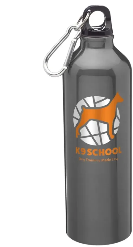 Custom Logo Water Bottles - 24oz TAG-A-LONG Aluminum — view 3