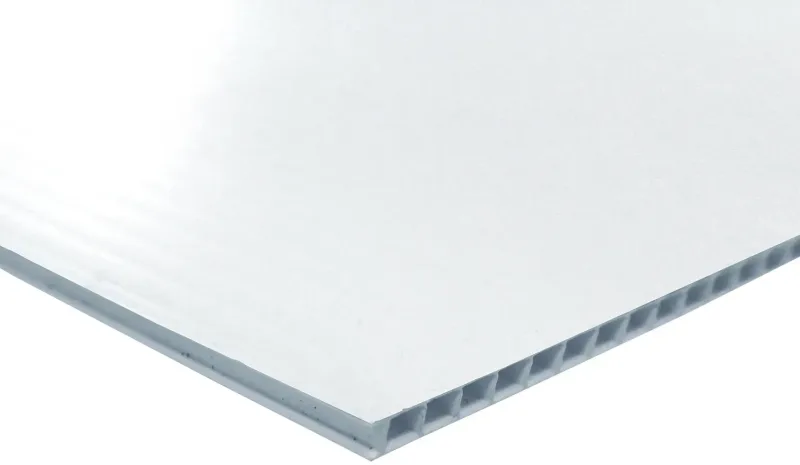 24" x 24" Custom Cut Corrugated Plastic Sign (Single-Sided) — view 2