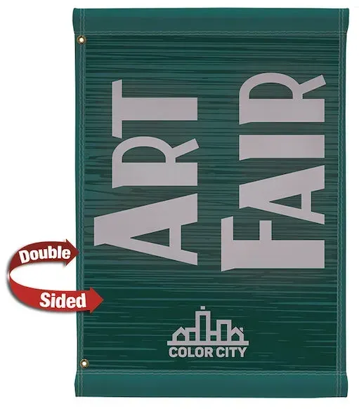 24" x 36" Fabric Boulevard Banner Double-Sided