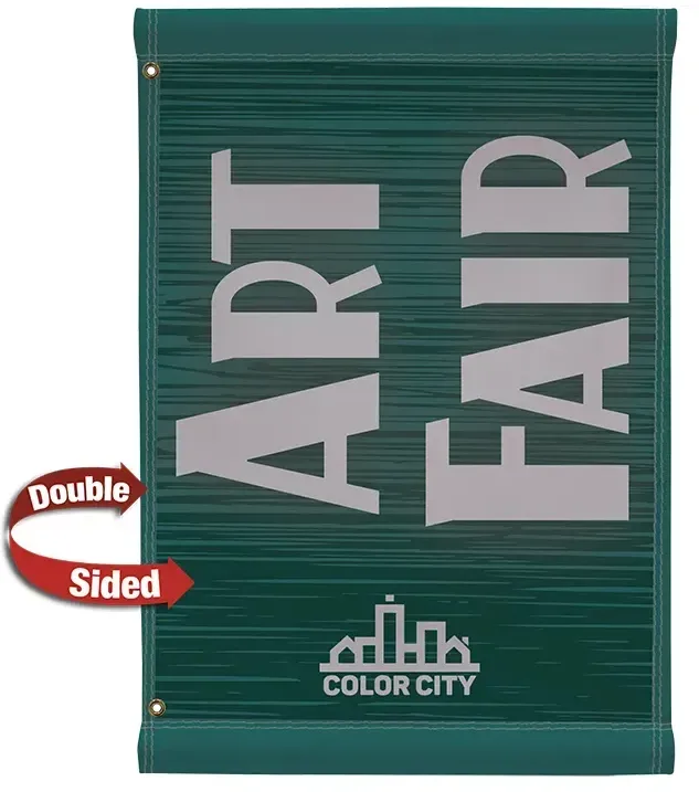 24" x 36" Fabric Boulevard Banner Double-Sided — view 3
