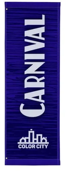 24" x 72" Nylon Boulevard Banner Single-Sided