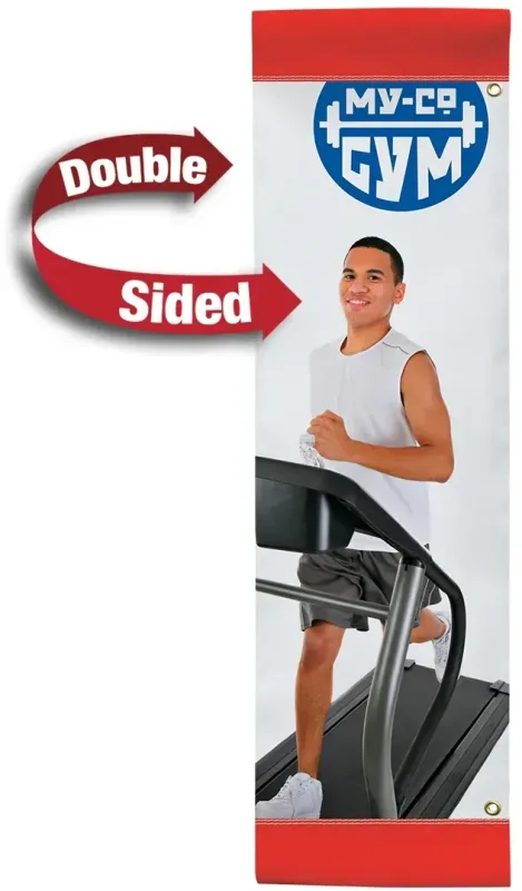 24" x 72" Vinyl Boulevard Banner Double-Sided — view 3