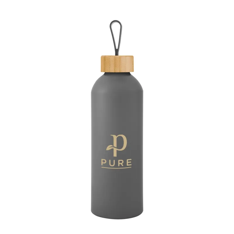 25 Oz. Blaire Recycled Aluminum Bottle With Bamboo Lid And Carry Handle — view 13