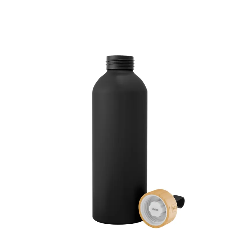 25 Oz. Blaire Recycled Aluminum Bottle With Bamboo Lid And Carry Handle — view 18