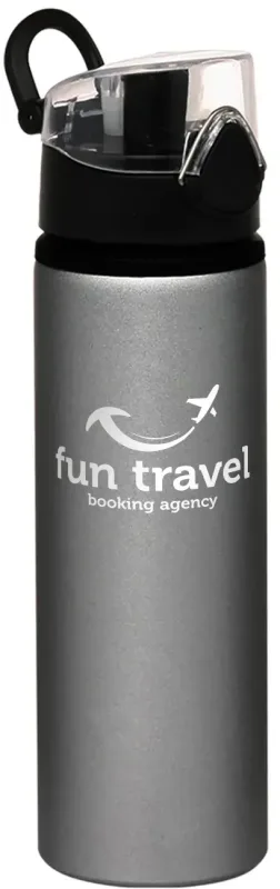 Personalized Flip Aluminum Water Bottles - 25 oz. — view 7