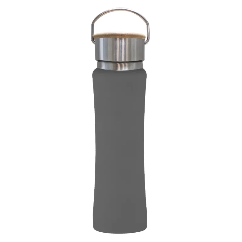 Hampton Stainless Steel Bottle With Bamboo Lid - 25 Oz. — view 2
