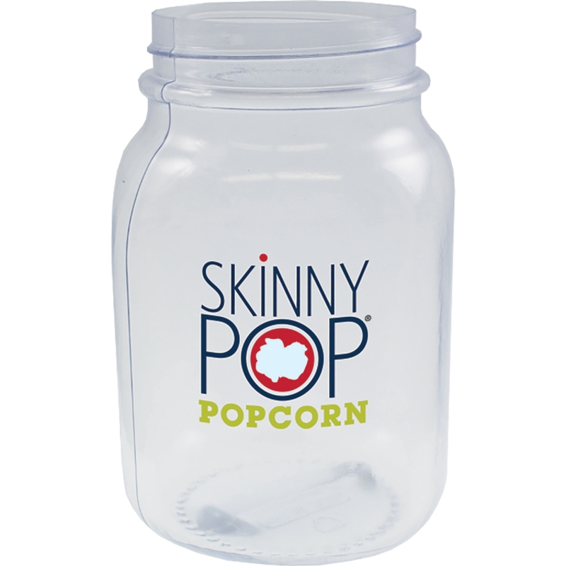 26 oz. Break Resistant Square PVC Mason Jar