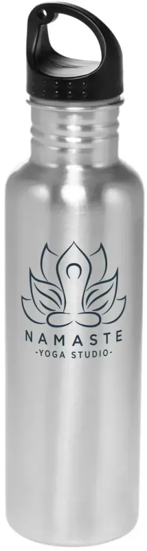 Custom Stainless Sports Water Bottle (26 oz) - 1 Color Imprint — view 4