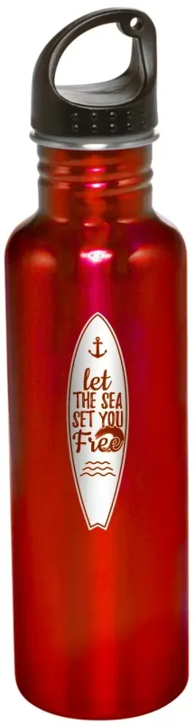 Custom Stainless Sports Water Bottle (26 oz) - 1 Color Imprint — view 6
