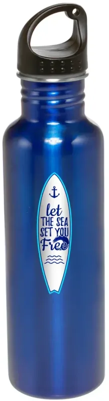 Branded Stainless Sports Water Bottle - 26oz — view 2