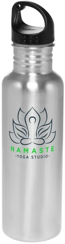 Branded Stainless Sports Water Bottle - 26oz — view 6