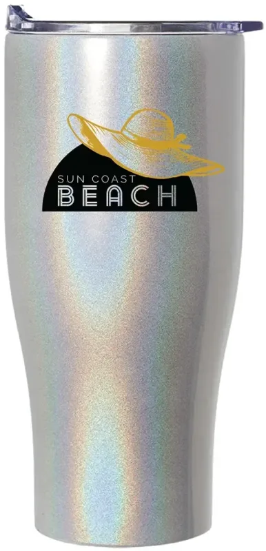 Iridescent Nebula Travel Mugs - 27 oz. (Full Color) — view 10